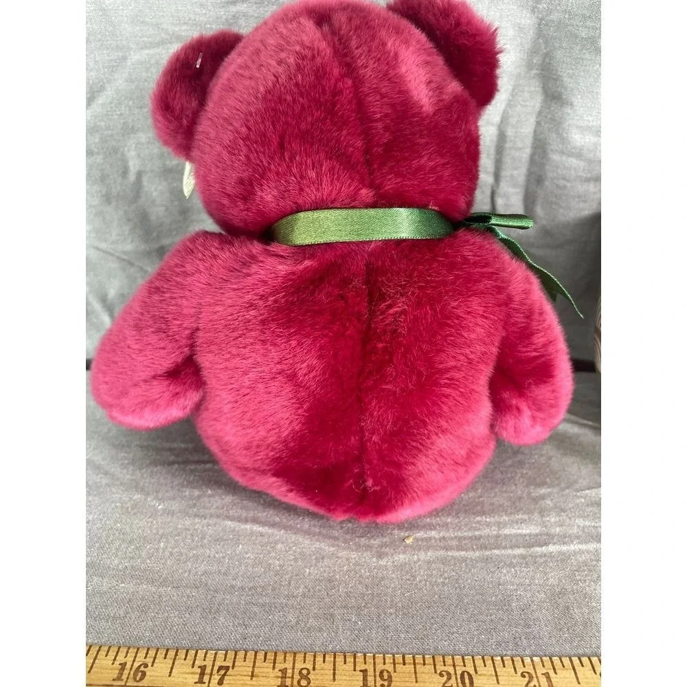 Vintage 1998‎ Ty Beanie Buddy Teddy Cranberry